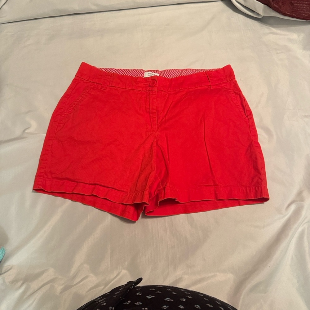 Crown & Ivy Vibrant Red Women's Shorts
